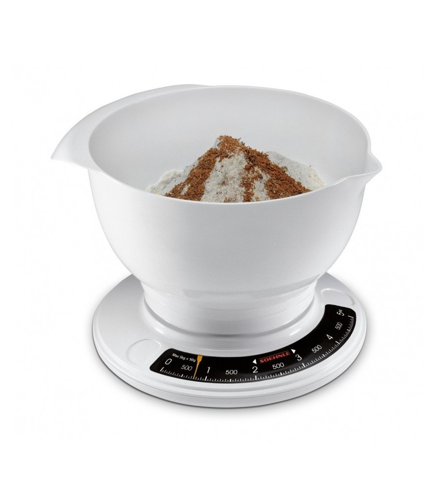 Balance de cuisine mécanique - Culina Pro - 5 Kg - SOEHNLE Balance de cuisine mécanique - Culina Pro - 5 Kg - SOEHNLE