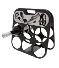 Porte-bouteilles pliable avec accessoires - PRADEL