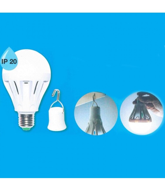 Ampoule anti-coupure et nomade LED SMD - E27 - 7W - FOXLIGHT