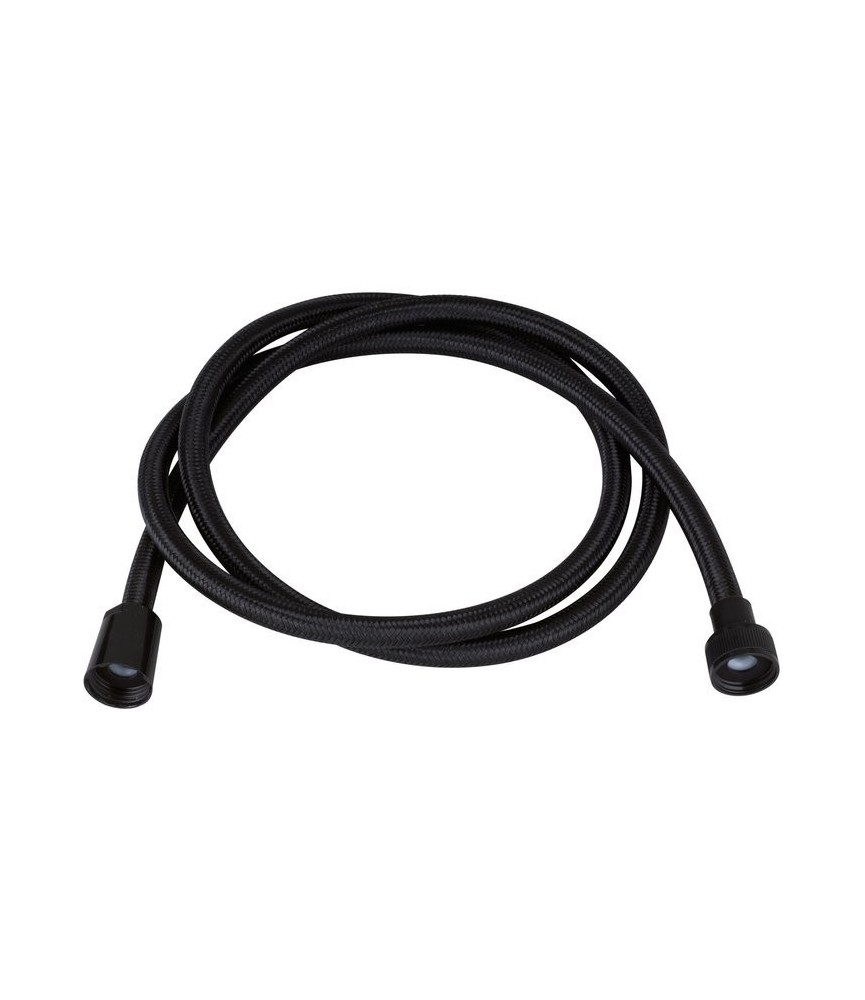 Flexible de douche tressé - 2.5 M - Noir Flexible de douche tressé - 2.5 M - Noir