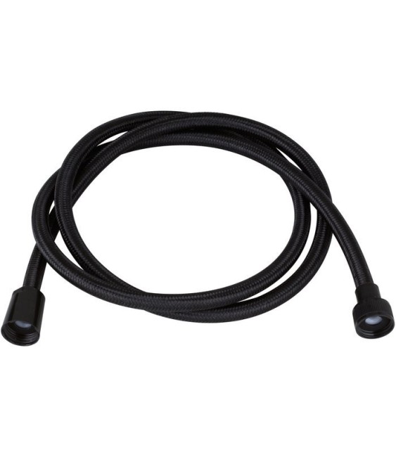 Flexible de douche tressé - 1.5 M - Noir