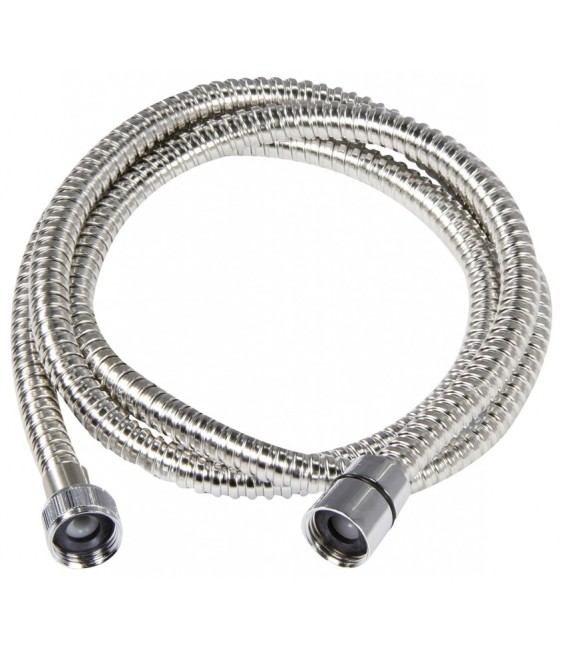 Flexible de douche en inox - Simple agrafage - 1.5 M - NEPTUNE