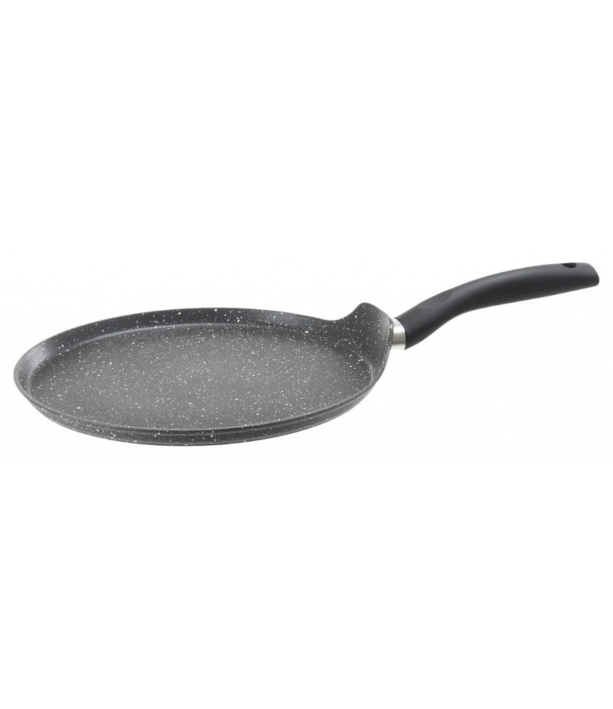 Crêpière revêtement pierre anti-adhésif - Tous feux - 28 cm - JJA Crêpière revêtement pierre anti-adhésif - Tous feux - 28 cm - JJA