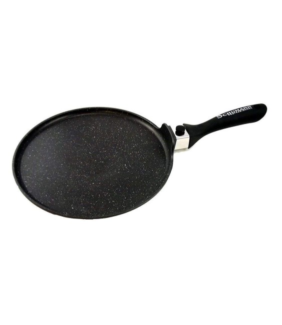 Crêpière ultra résistante - Fonte - Tous feux - Noir - 28 cm - SCHUMANN