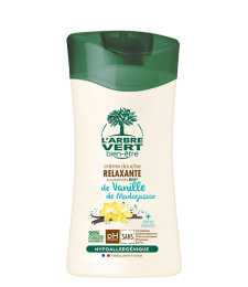 Crème Douche Relaxante - Aux extraits de Vanille de Madagascar - 250 ml - L'ARBRE VERT