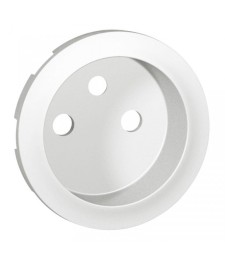 Enjoliveur Céliane pour prise de courant 2P+T standard - Blanc - LEGRAND