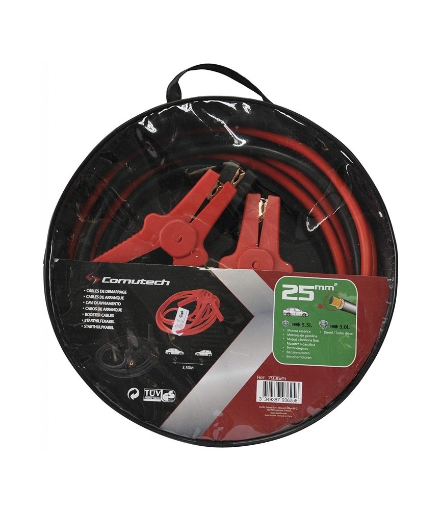 Câble de démarrage - 25 mm² - 4.5 M - FLAURAUD
