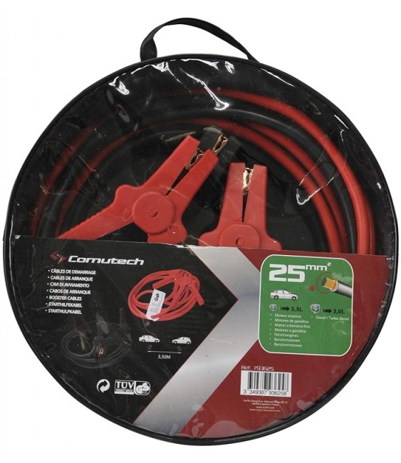 Câble de démarrage - 25 mm² - 4.5 M - FLAURAUD
