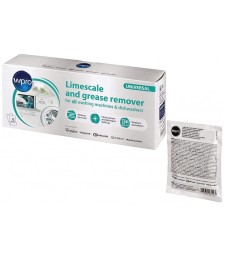 Détartrant 3 en 1 - Lave-linge et lave-vaiselle - 12 sachets - WPRO