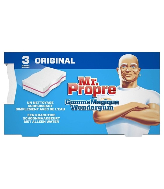 Gomme Magique Original Nettoyante - Pack de 3 - MR PROPRE