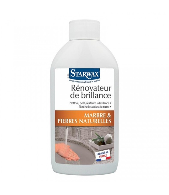 Rénovateur de brillance pour marbre et pierres naturelles - 250 ml - STARWAX