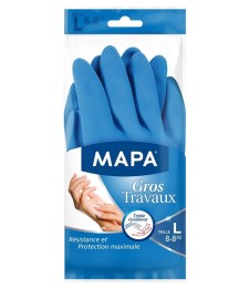 Gants de nettoyage - Spécial Gros travaux - Taille L - MAPA