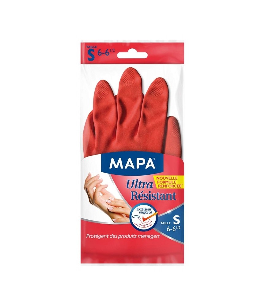 Gants de nettoyage - Ultra résistant - Taille 6 - MAPA Gants de nettoyage - Ultra résistant - Taille 6 - MAPA