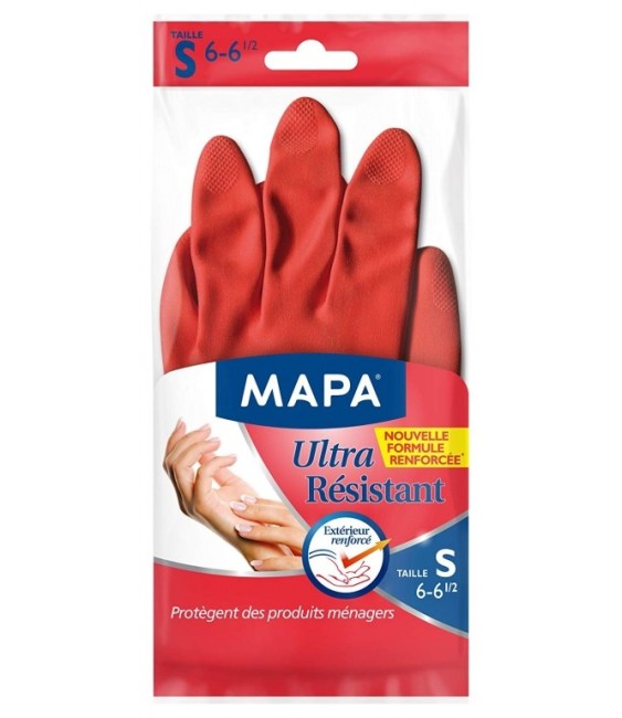 Gants de nettoyage - Ultra résistant - Taille 6 - MAPA