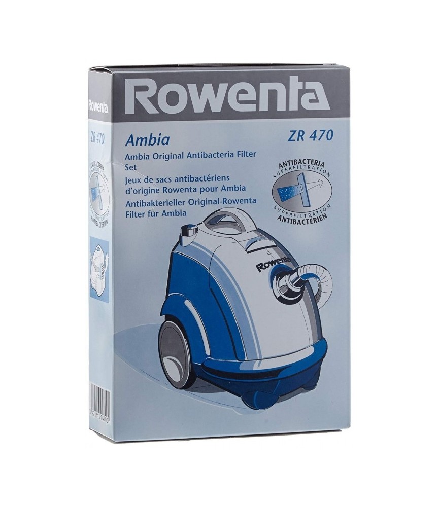 Sacs aspirateur ZR470 - Ambia - Lot de 6 - ROWENTA Sacs aspirateur ZR470 - Ambia - Lot de 6 - ROWENTA