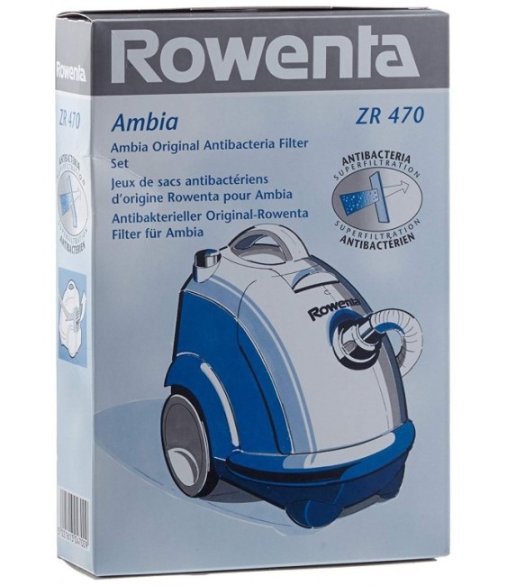 Sacs aspirateur ZR470 - Ambia - Lot de 6 - ROWENTA