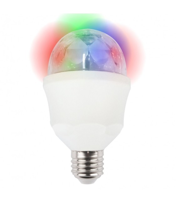 Ampoule rotative - Disco - LED - E27 - 230 V - FOXLIGHT