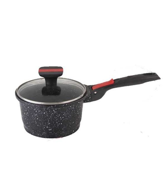 Casserole façon pierre - Manche amovible - Volna - 16 cm - PRADEL