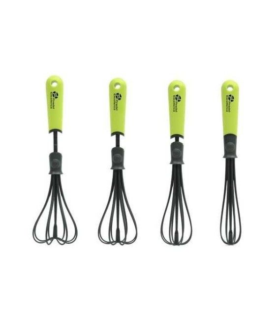Fouet manuel réglable - Silicone - 4 positions - PRADEL