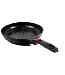 Poêle façon pierre - Manche amovible - Volna - 24 cm - PRADEL