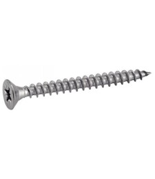 Vis pour bois aggloméré - Tête fraisée PZ - 80 mm - Lot de 100 - ACTON