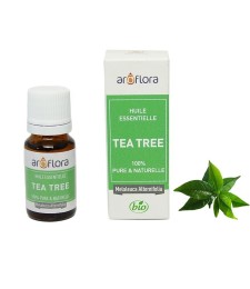Huile essentielle BIO de Tea Tree 100% pure et naturelle -10 ml - AROFLORA