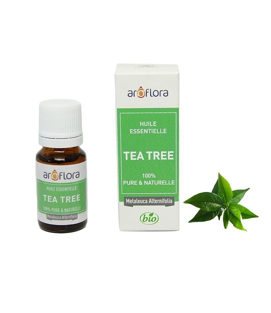 Huile essentielle BIO de Tea Tree 100% pure et naturelle -10 ml - AROFLORA