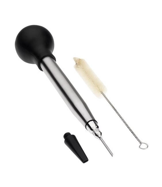 Poire à jus en Inox - Arroser les viandes - LACOR