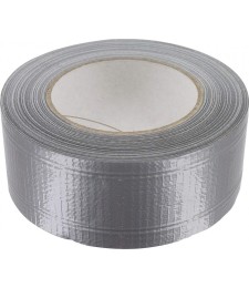 Toile adhésive étanche - Renforcée - 50 M x 50 mm - Gris aluminium - GPI