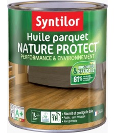 Huile pour parquet - Nature Protect - Incolore - 1 L - SYNTILOR