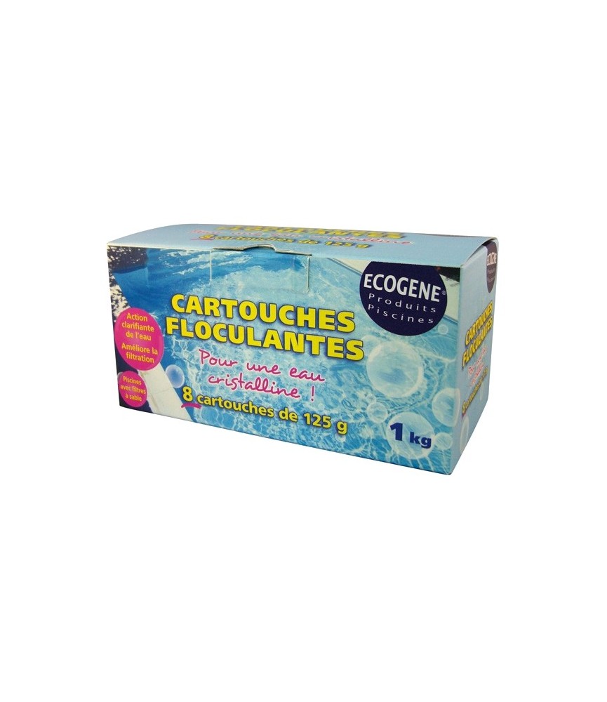 Cartouches Floculantes - 1kg - ECOGENE Cartouches Floculantes - 1kg - ECOGENE