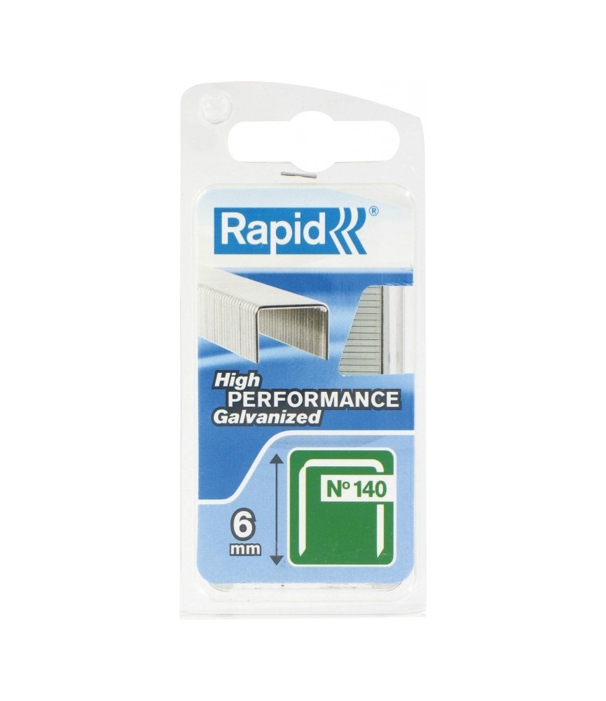 Agrafe n°140 Rapid Agraf - Fil plat - Dimensions 6 mm - 970 agrafes - RAPID Agrafe n°140 Rapid Agraf - Fil plat - Dimensions 6 mm - 970 agrafes - RAPID