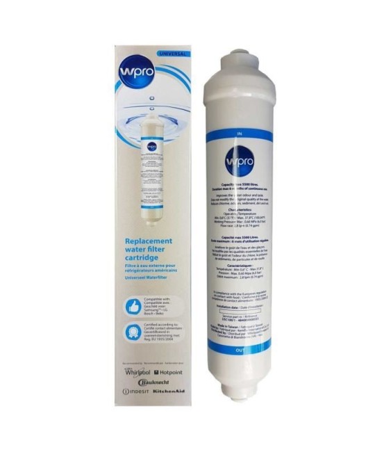 Filtre à eau pour réfrigirateur américain - USC100 - WPRO