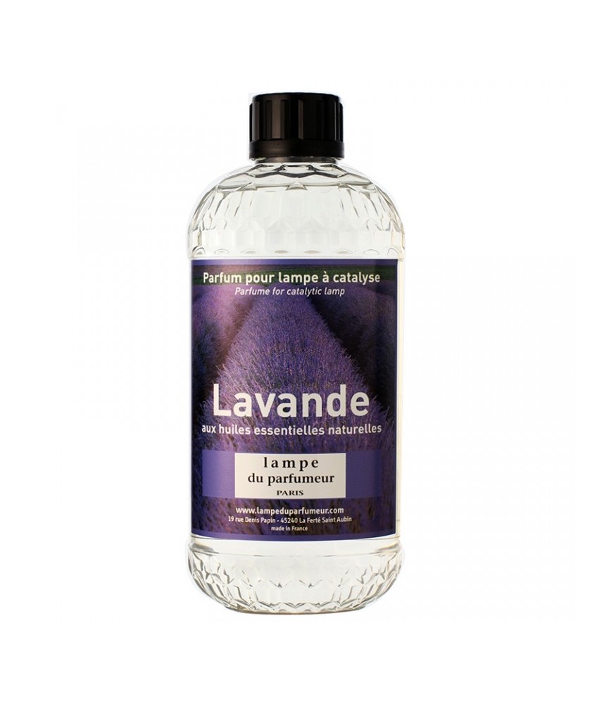 Recharge pour lampe à parfum - Lavande - 500 ml - LAMPE DU PARFUMEUR Recharge pour lampe à parfum - Lavande - 500 ml - LAMPE DU PARFUMEUR