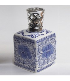 Lampe à parfum - Lampe Encrier Carré Bleu - LAMPE DU PARFUMEUR