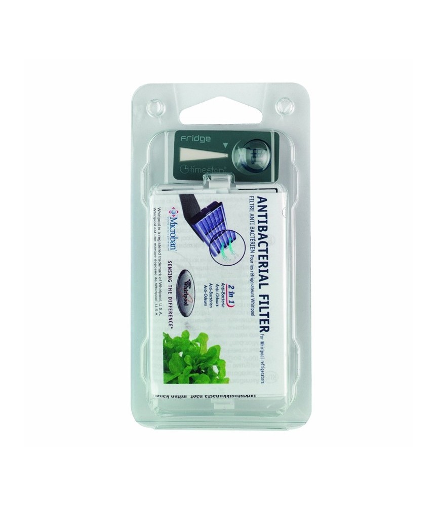 Filtre anti-bactérienpour combi réfrigirateur / congélateur Whirlpool - ANT001 - WPRO Filtre anti-bactérienpour combi réfrigirateur / congélateur Whirlpool - ANT001 - WPRO