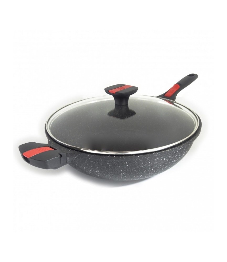 Wok façon - Poignées amovibles - Volna - 32 cm - PRADEL