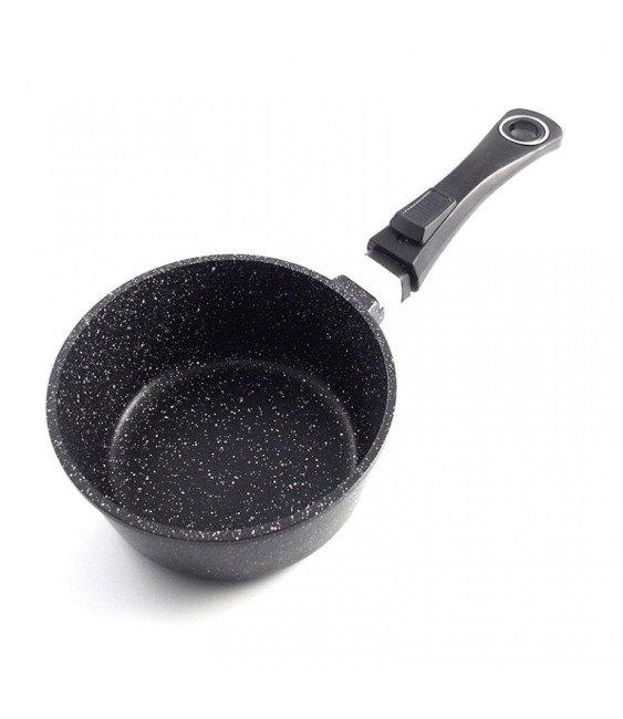 Casserole façon pierre - Poignées amovibles - 16 cm - PRADEL