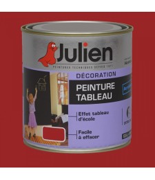 Peinture Tableau - Bois, MDF, Plâtre, Fer - Rouge - 500 ml - JULIEN