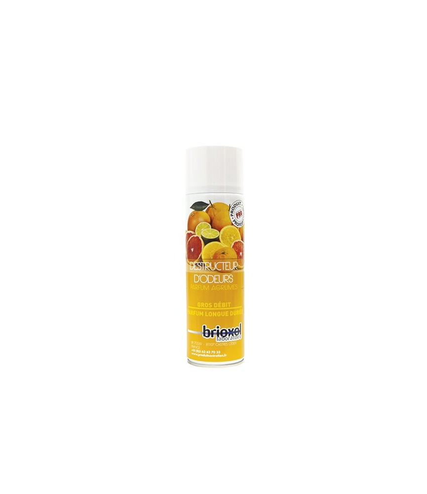 Destructeur d'odeurs - Parfum agrume - 500 mL - BRIOXOL Destructeur d'odeurs - Parfum agrume - 500 mL - BRIOXOL