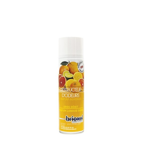 Destructeur d'odeurs - Parfum agrume - 500 mL - BRIOXOL