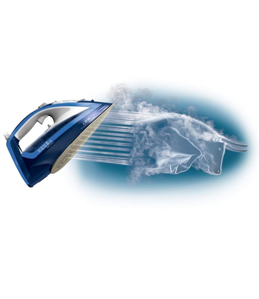 Fer à repasser vapeur - Turbopro Anti calc - FV5630C0 - CALOR Fer à repasser vapeur - Turbopro Anti calc - FV5630C0 - CALOR