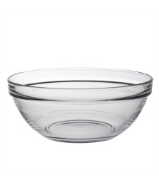 Saladier empillable en verre trempé - 17 cm - Transparent - DURALEX
