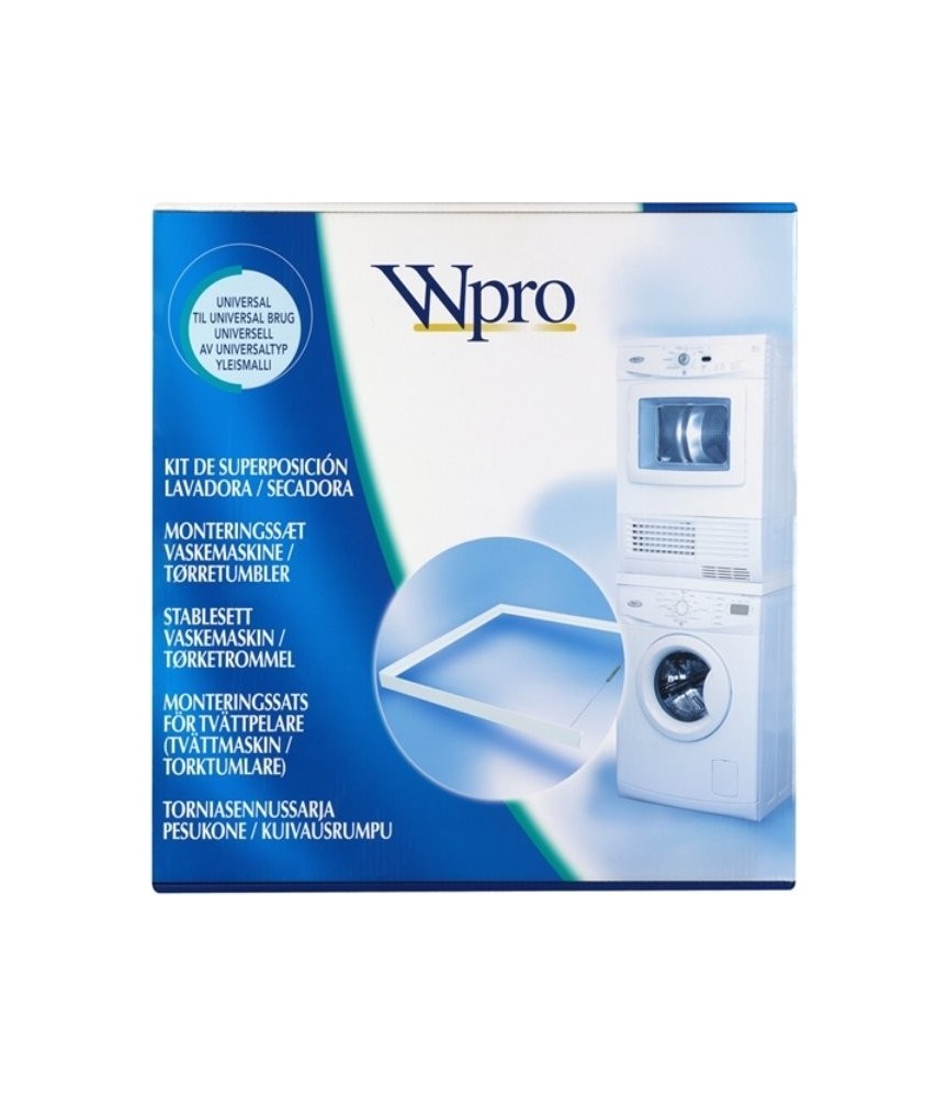 Kit de superposition pour lave-linge et sèche-linge - WPRO Kit de superposition pour lave-linge et sèche-linge - WPRO
