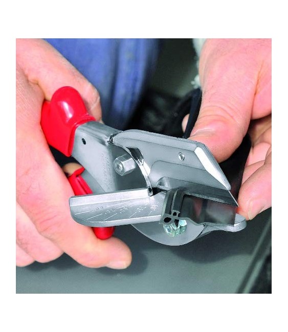 Pince pour coupes obliques pour profilés en plastique et en caoutchouc - 215 mm - KNIPEX