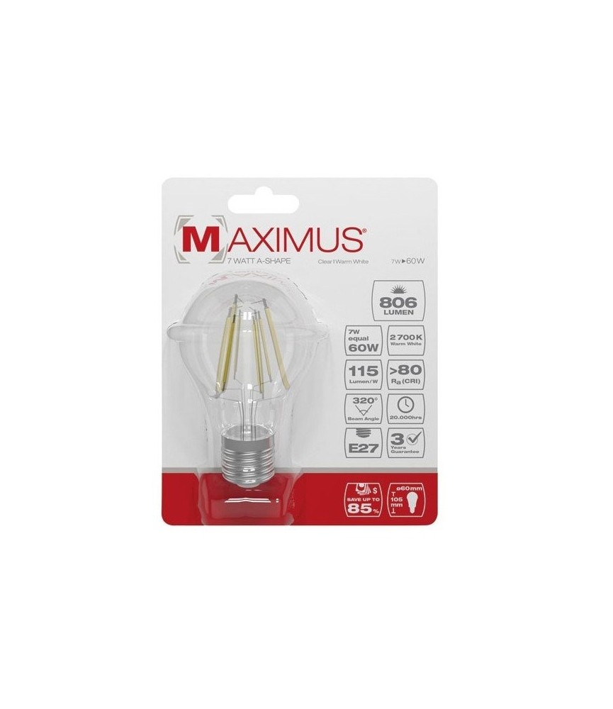 Ampoule filament LED - E14 - 2 Watts - Maximus - DURACELL