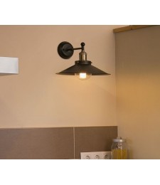 Lampe applique Marlin - Noir - FARO