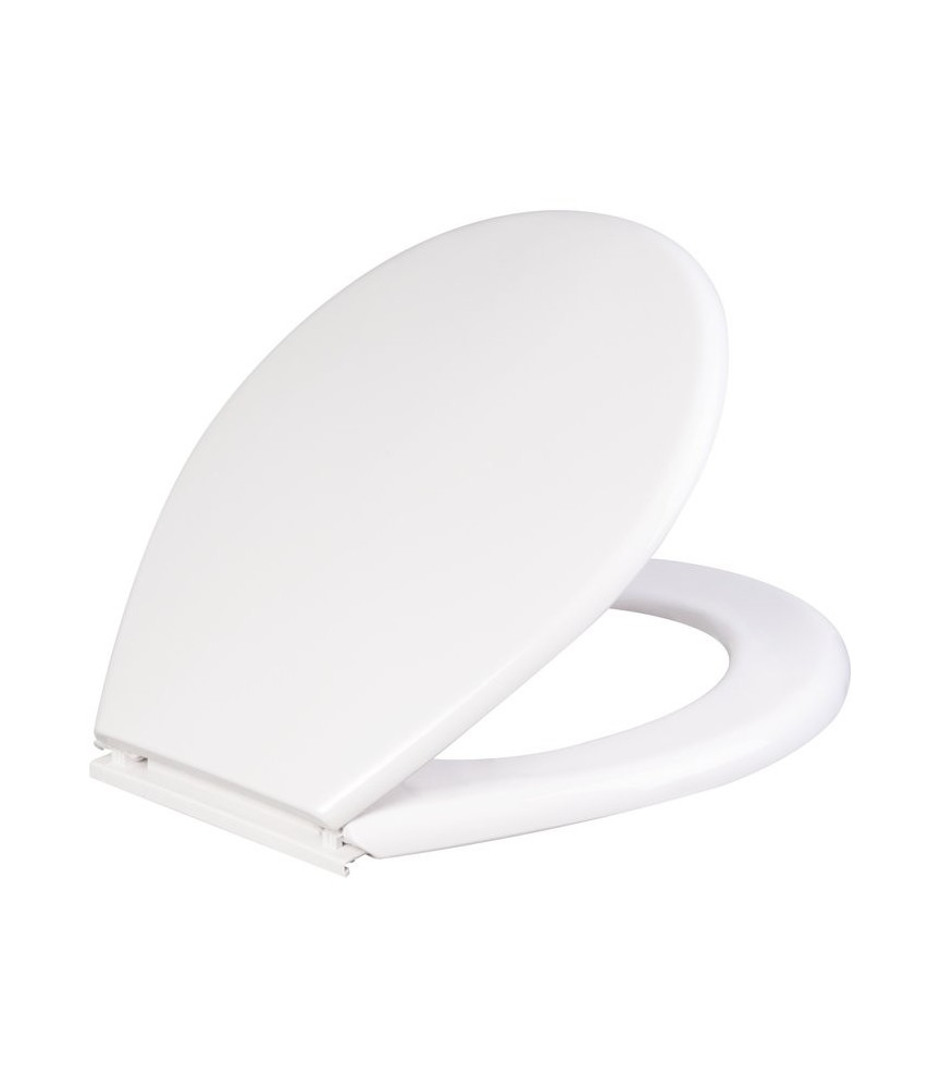 Abattant WC en polypropylène - Double - Luna 100 - Blanc - Abattant WC en polypropylène - Double - Luna 100 - Blanc -