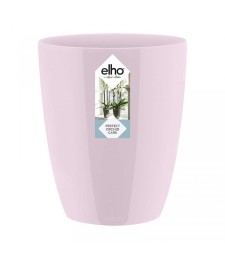 Pot haut spécial orchidée - Brussels - H 12.5 cm - Rose clair - ELHO