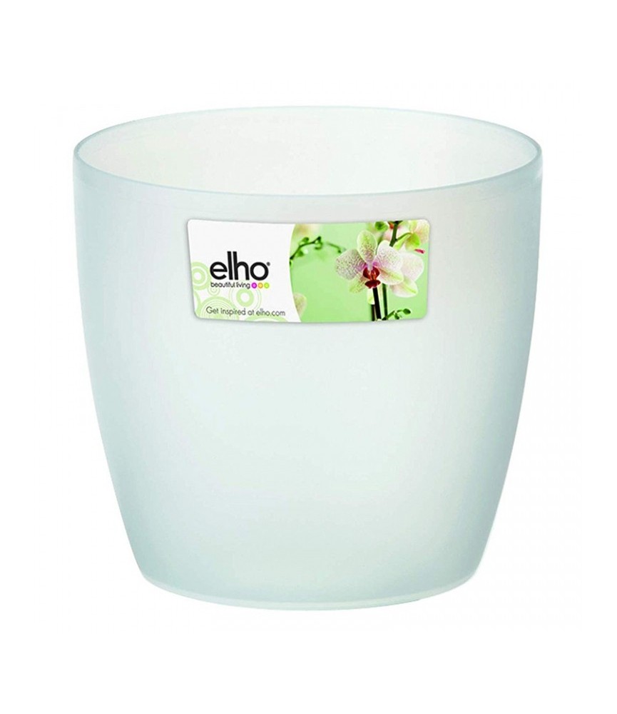 Pot rond spécial orchidée - Brussels - 16 x 15 cm - Transparent - ELHO